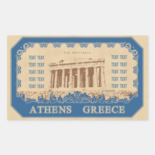 etiqueta de Atenas