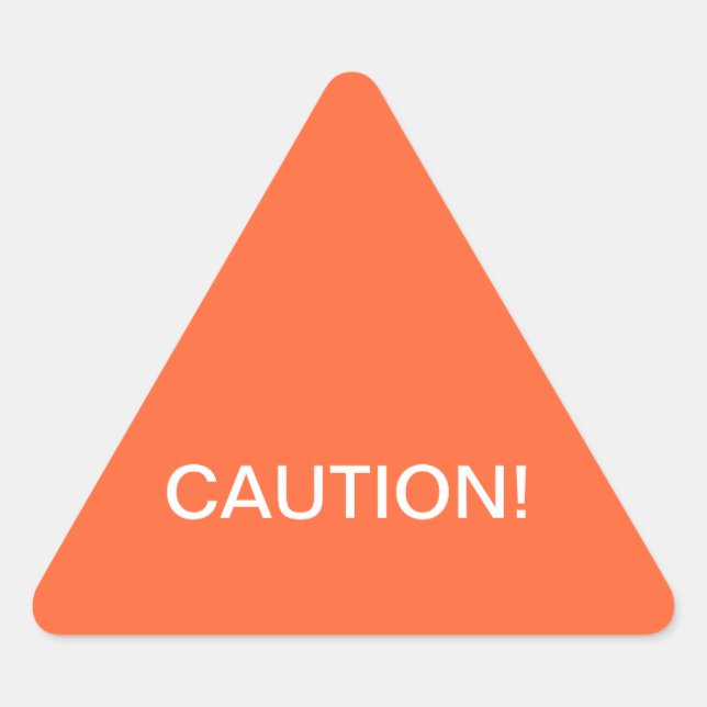 Etiqueta de Aviso de Precaução (Frente)