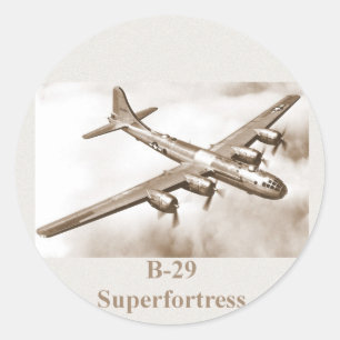 Etiqueta de B-29 Superfortress
