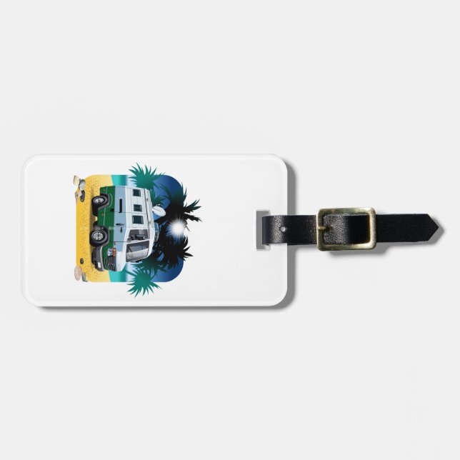 Etiqueta de bagagem (Frente Horizontal)