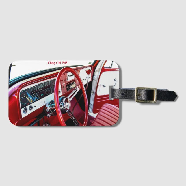 Etiqueta de bagagem (Frente Horizontal)