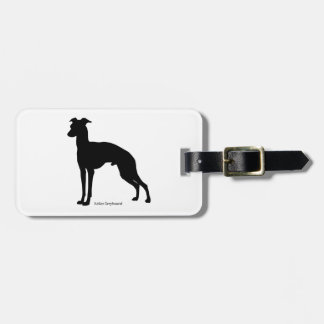 Etiqueta De Bagagem イタリアン・グレイハウンド ラゲージタグ Italian Greyhound Luggage tag