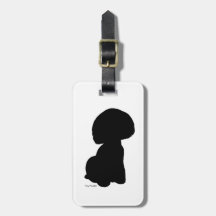 トイプードル ラゲージタグ toy poodle Luggage tag