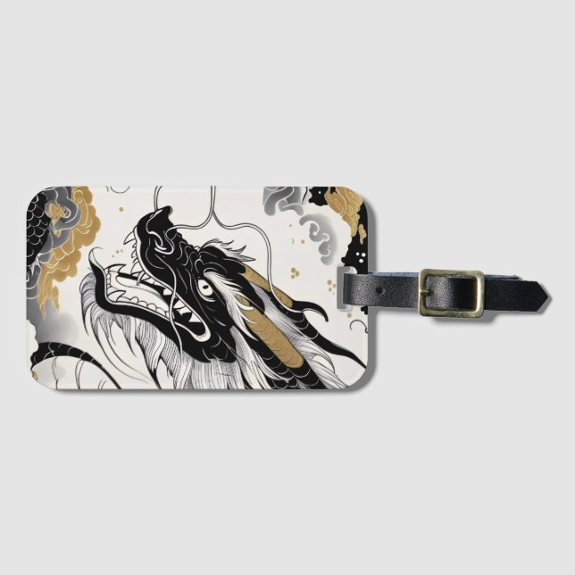 Etiqueta De Bagagem 天龍昇騰　Tenryu Shoten (Frente Horizontal)