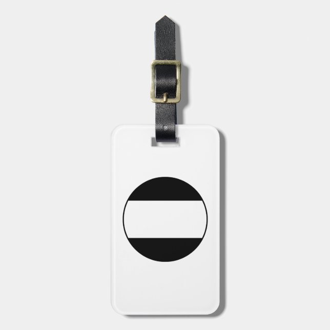 ETIQUETA DE BAGAGEM 新田一つ引き (Frente Vertical)