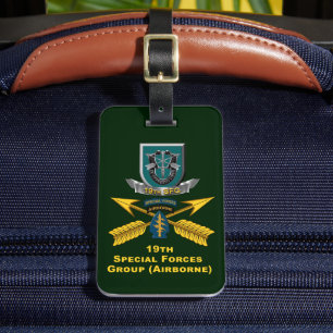 Etiqueta De Bagagem 19º Grupo de Forças Especiais