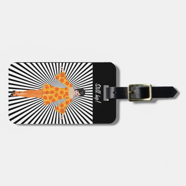 Etiqueta De Bagagem 1967 Bagagem (Frente Horizontal)