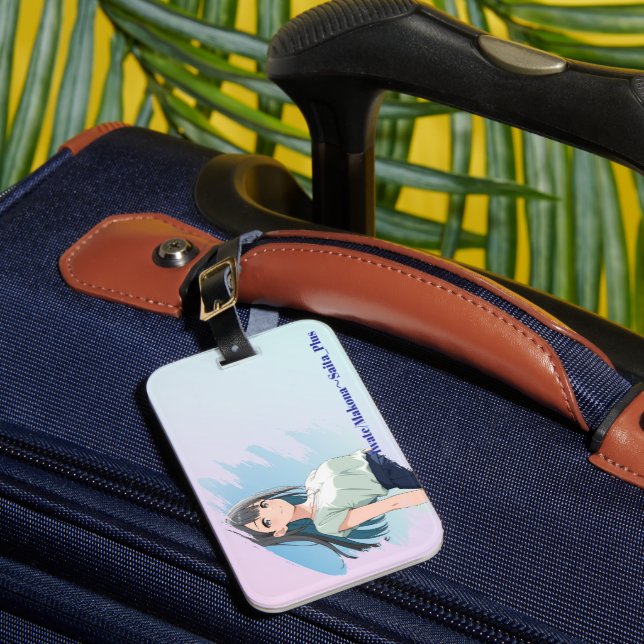 Etiqueta De Bagagem 47_Plus 岩手 誠奈 - Iwate Makona (Frente Insitu 1)