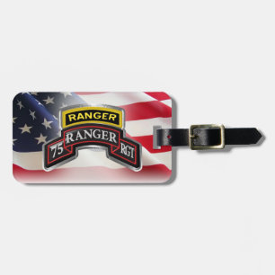 Etiqueta De Bagagem 75º Regimento Ranger