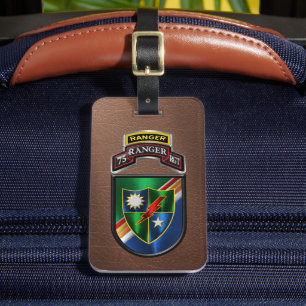 Etiqueta De Bagagem 75º Regimento Ranger