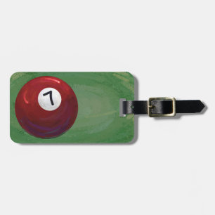 Etiqueta De Bagagem 7 Ball