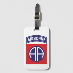 Etiqueta De Bagagem 82.o Crachá de serviço de divisão de bordo