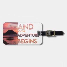 Etiqueta De Bagagem A aventura começa