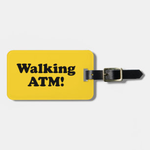 Etiqueta De Bagagem A caminhar no ATM!