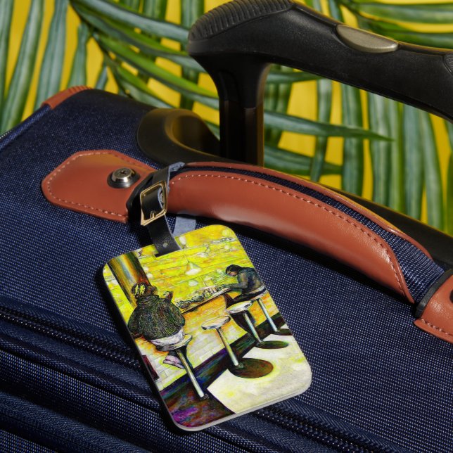 Etiqueta De Bagagem A Day Off from Crazy (Frente Insitu 1)