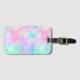 Etiqueta De Bagagem A Design 10 da Série Leopardo Iridescente