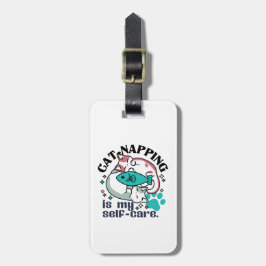 Etiqueta De Bagagem A Guarda-Gato É A Minha Autoassistência: Gatos Com