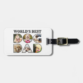 Etiqueta De Bagagem A melhor coleção de fotos do Pai mundial de cães 6