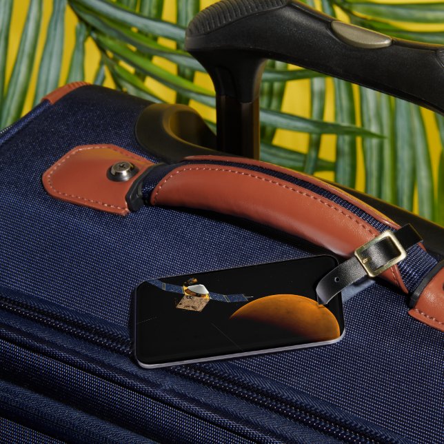 Etiqueta De Bagagem A nave Maven. (Frente Insitu 3)