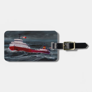 ETIQUETA DE BAGAGEM A RUPTURA DO EDMUND FITZGERALD