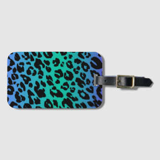 Etiqueta De Bagagem A Série Leopardo Multi-Colorido Design 6