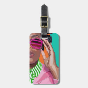 Etiqueta De Bagagem A Ver-Me A Ver-Me. Etiqueta De Bagagem.