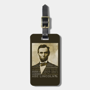 Etiqueta De Bagagem Abe Lincoln