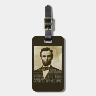 Etiqueta De Bagagem Abe Lincoln