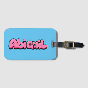 Etiqueta De Bagagem Abigail