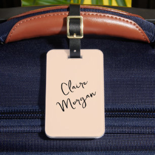 Etiqueta De Bagagem Abige Na moda minimalista personalizado