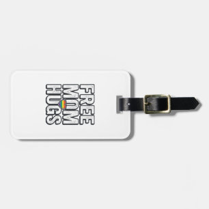 Etiqueta De Bagagem Abraços de Mãe Grátis Orgulho Coração Camiseta Vin
