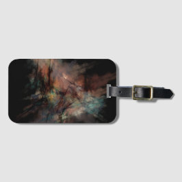 Etiqueta De Bagagem Abstrato