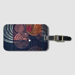 Etiqueta De Bagagem Abstrato