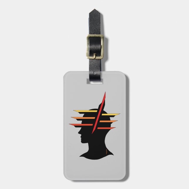 Etiqueta De Bagagem Abstrato (Frente Vertical)