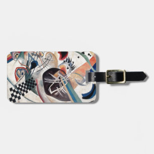 Etiqueta De Bagagem Abstrato de composição Kandinsky