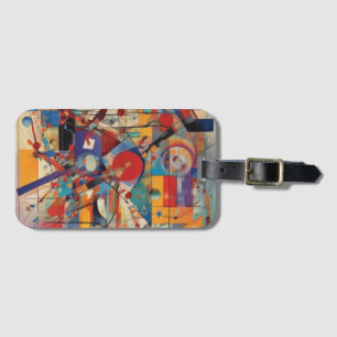 Etiqueta De Bagagem Abstrato moderno