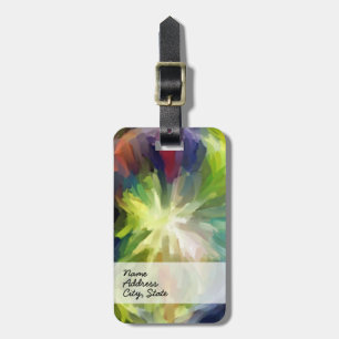 Etiqueta De Bagagem Abstrato  Pintura Abstrato 9