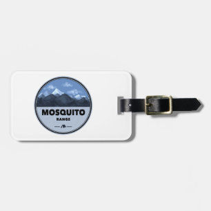 Etiqueta De Bagagem Acampamento Mosquito Range Colorado