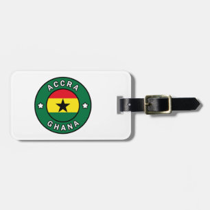 Etiqueta De Bagagem Accra Ghana