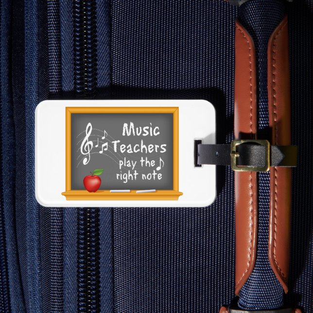 Etiqueta De Bagagem Acessório de Viagem de espírito escolar (Frente Insitu 4)