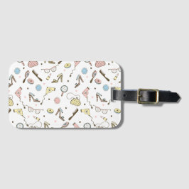 Etiqueta De Bagagem Acessórios de moda feminina