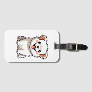 Etiqueta De Bagagem Adesivo de Vinil de Cachorrinho Kawaii Fofo - Dese
