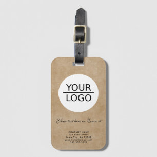 Etiqueta De Bagagem Adicione seu logotipo Texto personalizado Promoç