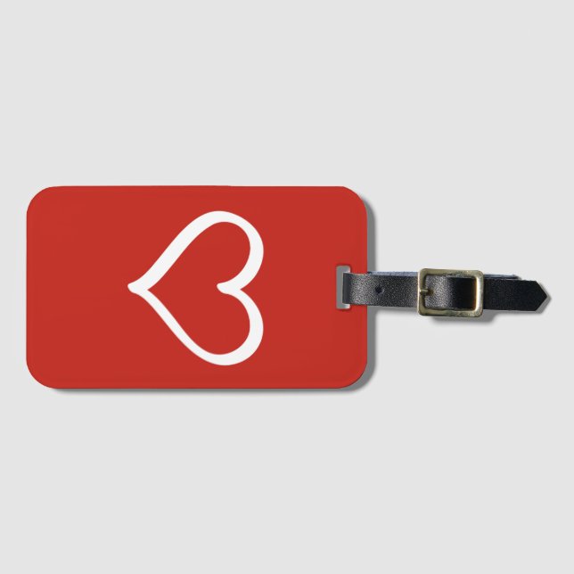 Etiqueta De Bagagem Adinkra (Paciência) (Frente Horizontal)