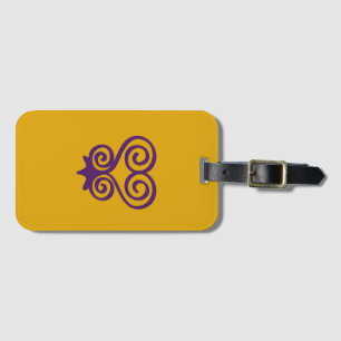 Etiqueta De Bagagem Adinkra (Sankofa)