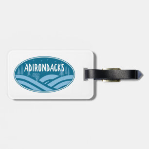 Etiqueta De Bagagem Adirondacks Nova York ao ar livre