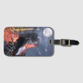 Etiqueta De Bagagem Aesthetic / Dark Fantasy Girl