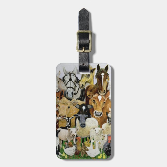 Etiqueta De Bagagem Afecções dos (Frente Vertical)