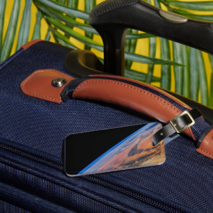 Etiqueta De Bagagem África norte E O Vasto Deserto Líbio.