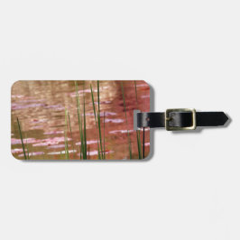 Etiqueta De Bagagem Água Através De Leeds